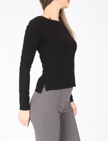 Bluza Bershka, negru