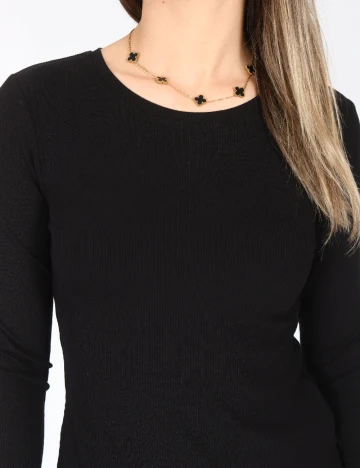 Bluza Bershka, negru