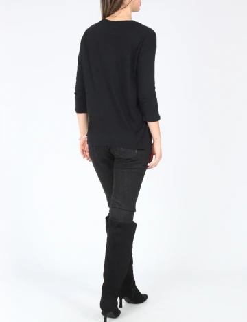 Bluza Bershka, negru