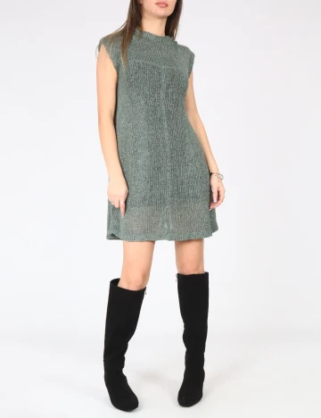 Rochie scurta Zara, verde Verde