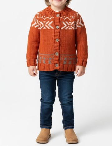 
						Cardigan Zara, portocaliu