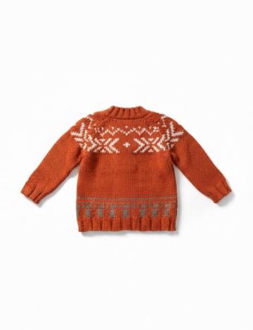 Cardigan Zara, portocaliu