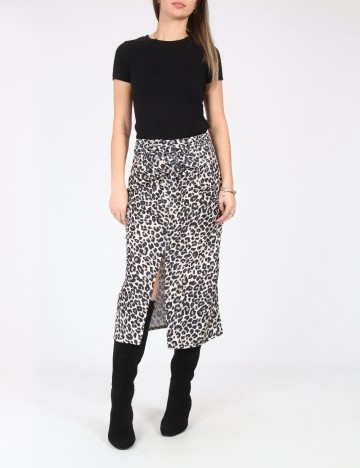 Fusta Pull&Bear, animal print