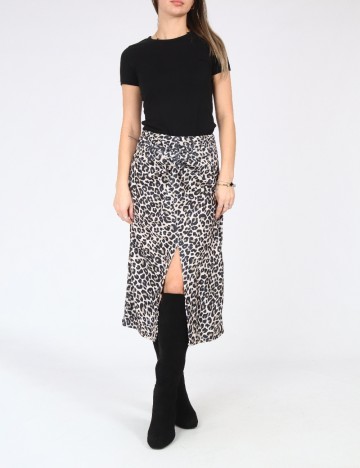 Fusta Pull&Bear, animal print