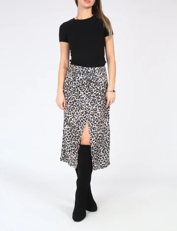 Fusta Pull&Bear, animal print