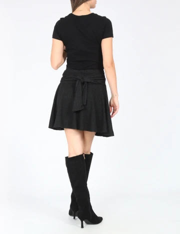 Fusta Zara, gri inchis