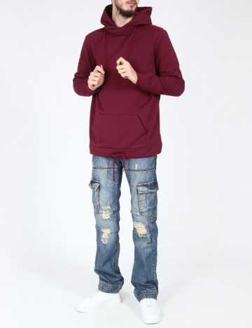 
						Blugi Bershka, albastru