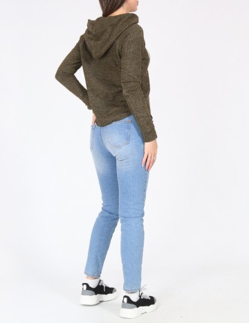 Blugi Bershka, albastru