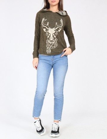 Blugi Bershka, albastru