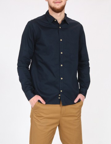 
						Camasa Zara, bleumarin