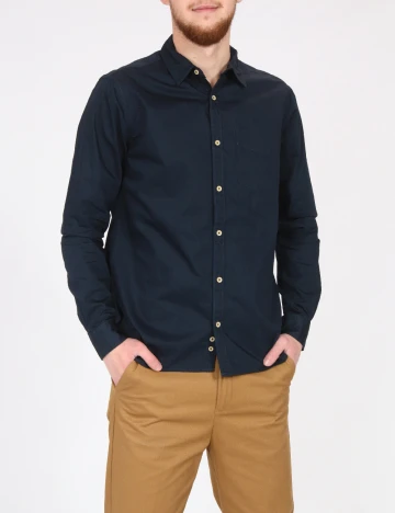 Camasa Zara, bleumarin Albastru