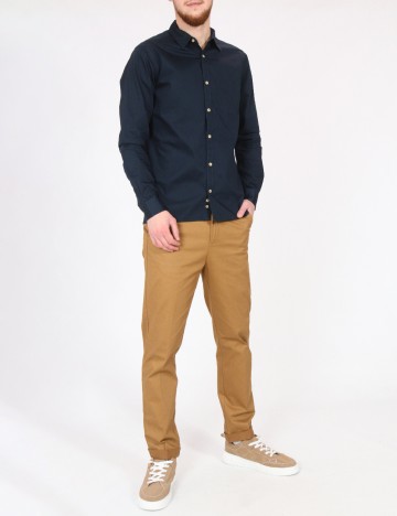 Camasa Zara, bleumarin