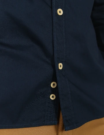 Camasa Zara, bleumarin Albastru