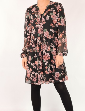 Rochie Vila, imprimeu floral, 38