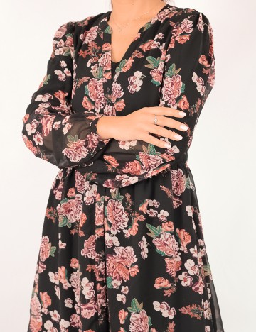 Rochie Vila, imprimeu floral, 38