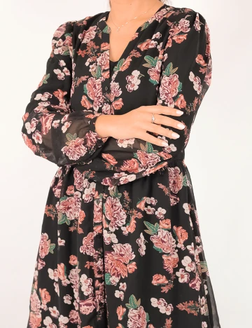 Rochie Vila, imprimeu floral, 38