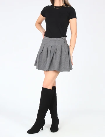 Fusta Zara, gri Gri