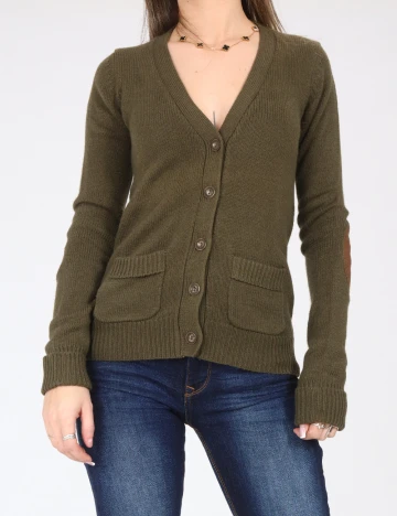 Cardigan Zara, verde Verde