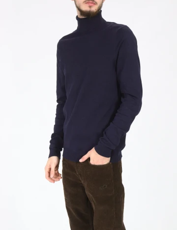 Bluza Bershka, bleumarin