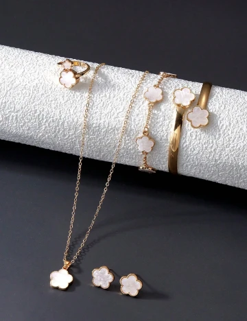 Set bijuterii 6 bucati SHEIN, auriu