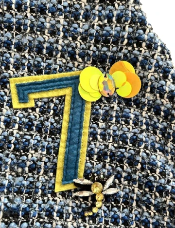 Fusta Zara, albastru