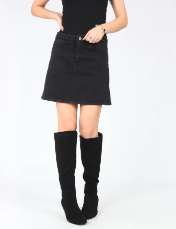 Fusta Zara, negru Negru