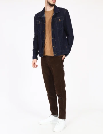 Jacheta Bershka, bleumarin Albastru