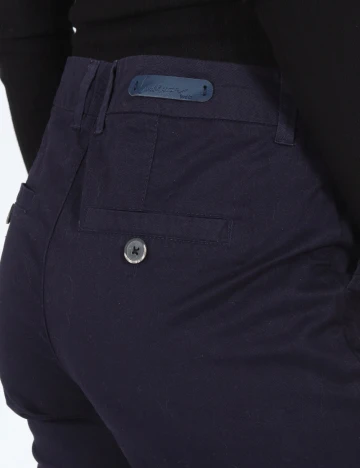 Pantaloni Bershka, bleumarin