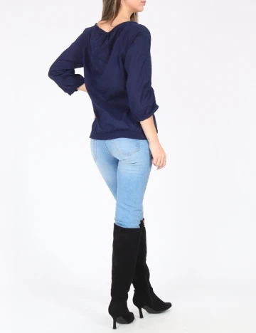 Bluza Bershka, bleumarin