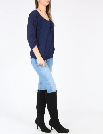 Bluza Bershka, bleumarin