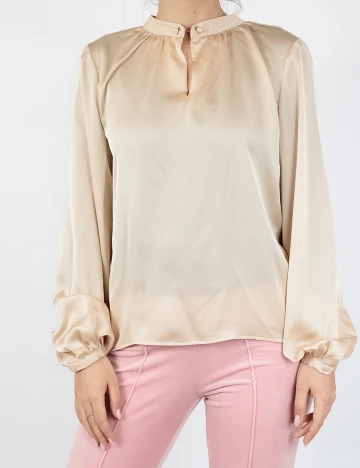 Bluza Vila, crem, 38 Crem