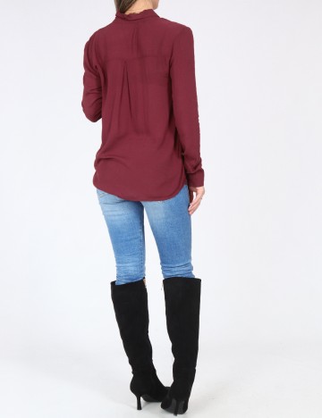 Camasa Pull&Bear, visiniu