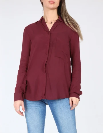 Camasa Pull&Bear, visiniu