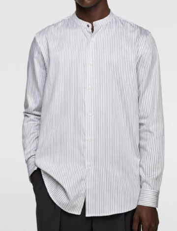 Camasa Zara, alb Alb