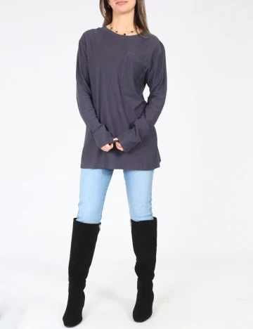 Bluza Zara, gri inchis