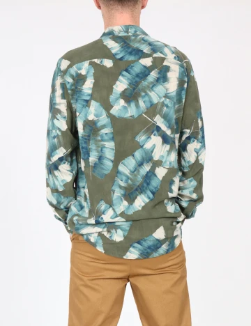 Camasa Zara, verde/albastru