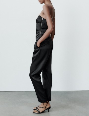 Pantaloni Zara, negru