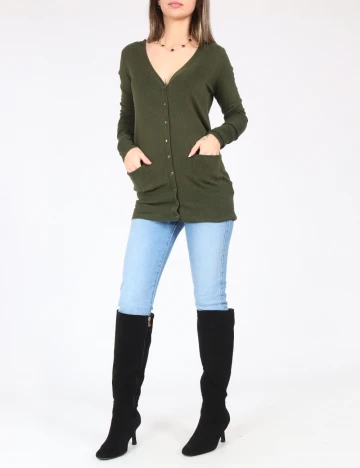 Cardigan Zara, verde