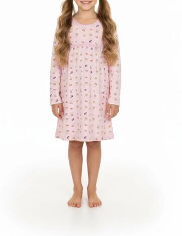 Rochie de noapte Disney, roz Roz