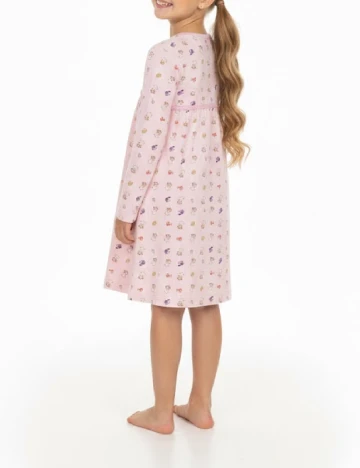Rochie de noapte Disney, roz Roz