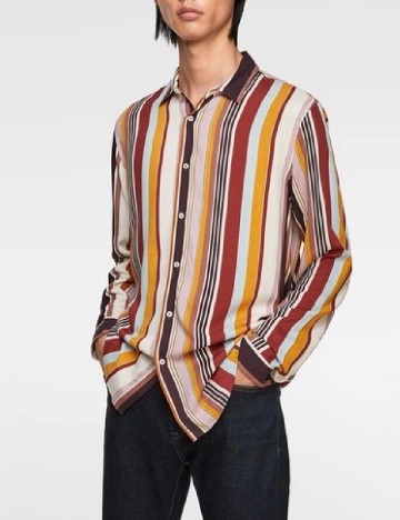 Camasa Zara, mix culori