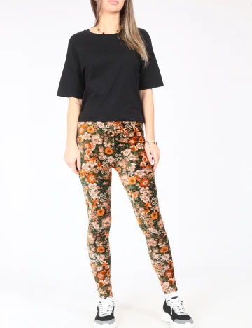 Pantaloni Zara, floral