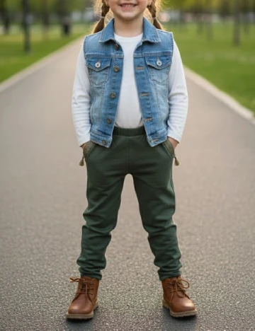 Pantaloni Zara, verde