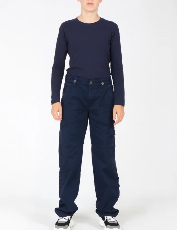 Pantaloni Zara, albastru