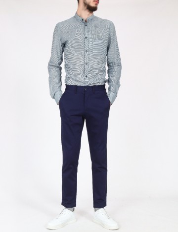 Pantaloni Zara, bleumarin