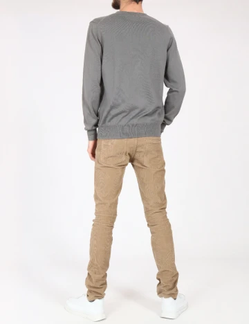 Pantaloni Zara, bej Crem