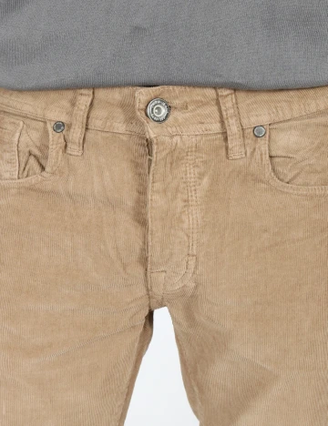 Pantaloni Zara, bej Crem