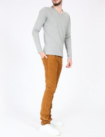 Pantaloni Zara, maro