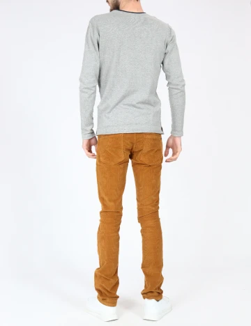 Pantaloni Zara, maro