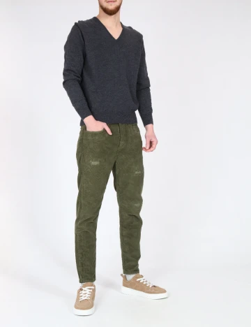 Pantaloni Zara, verde Verde